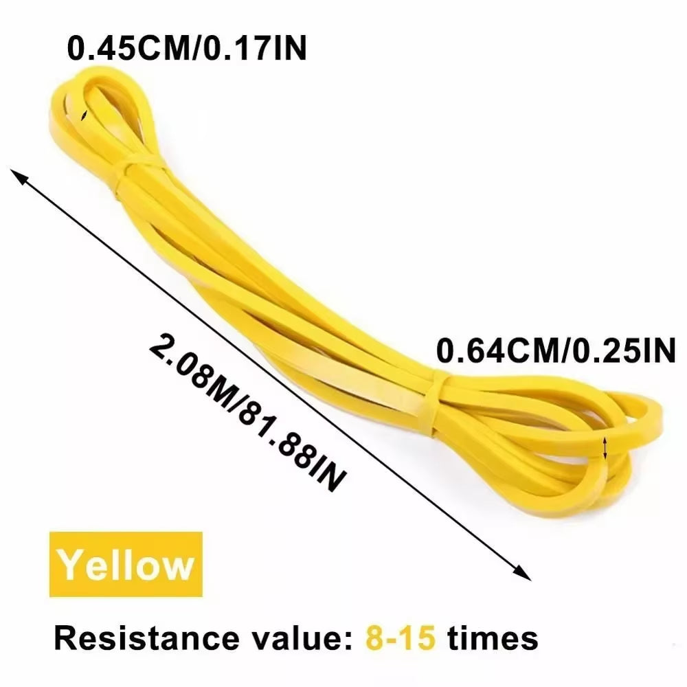 5~120Lbs Fitness Resistance Band Boxing Agility Training Workout Gym Equipment Yoga Pilates Accessories Rubber Band Home Gym